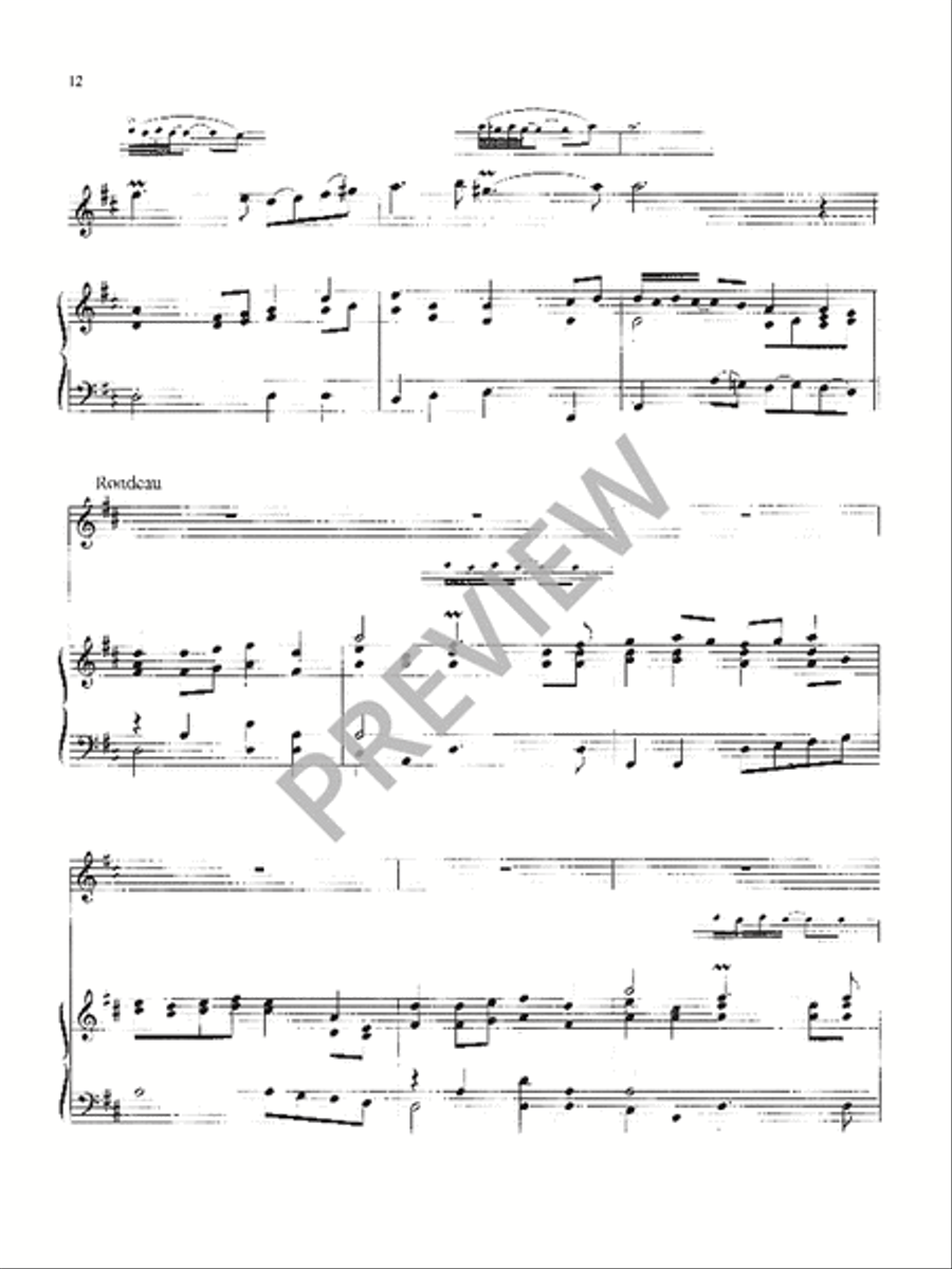 Three Celebrated Trumpet Tunes - Volume 2 C Trumpet scores gallery preview page 14