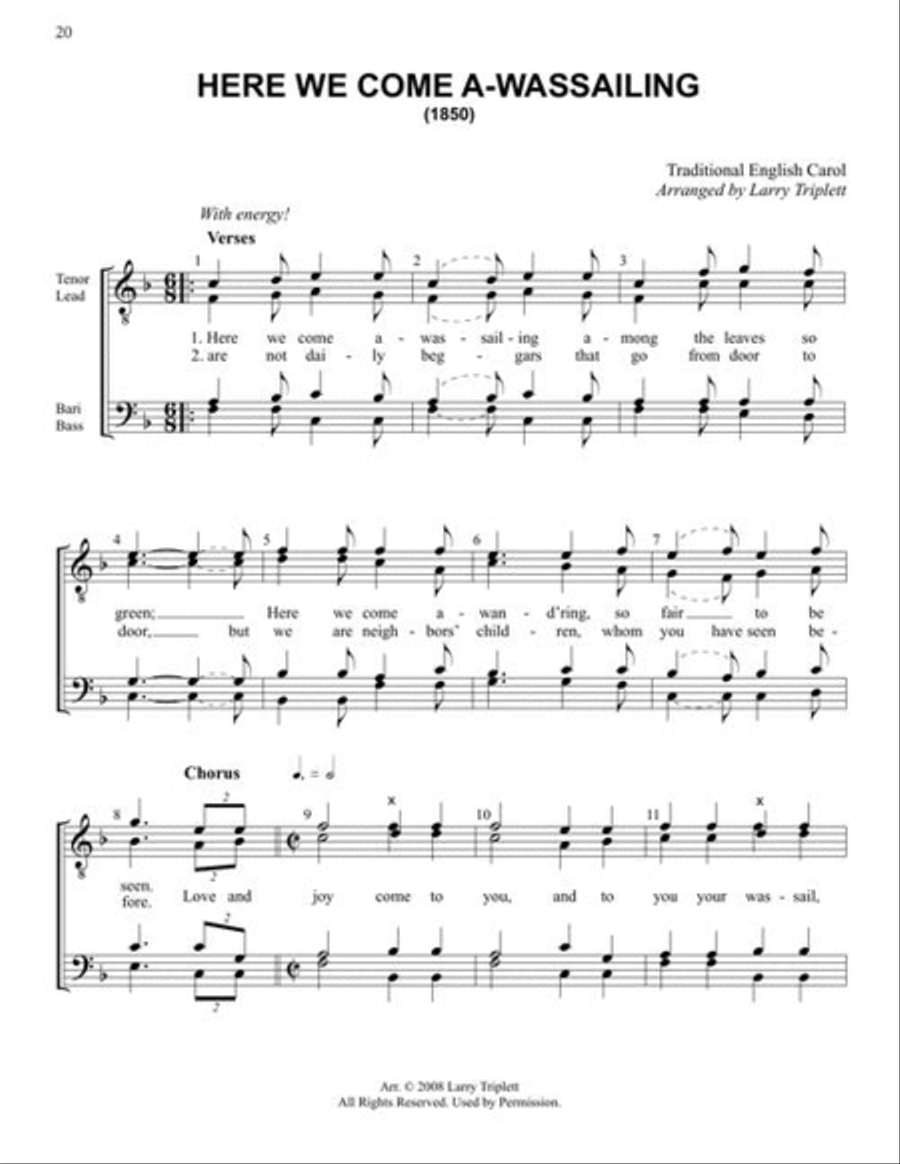 Yuletide Favorites Yuletide Favorites TTBB scores gallery preview page 7