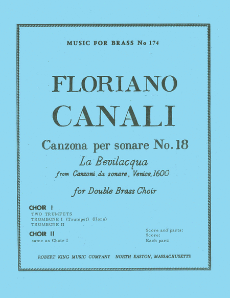 Canzona Per Sonare No.18 (ensemble-brass 8 Or More)