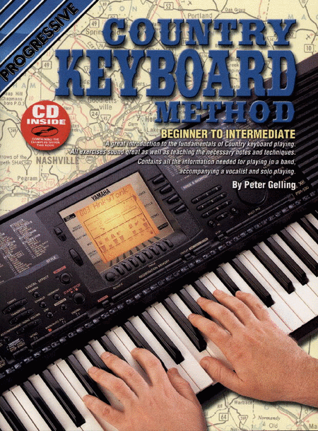 Progressive Country Keyboard Method (Book/CD)