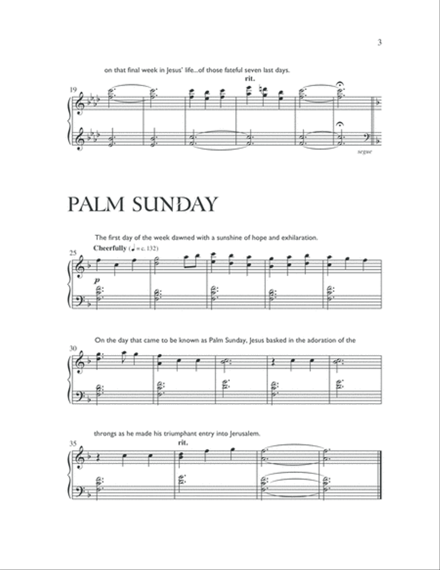 The Seven Last Days 4-Part scores gallery preview page 7