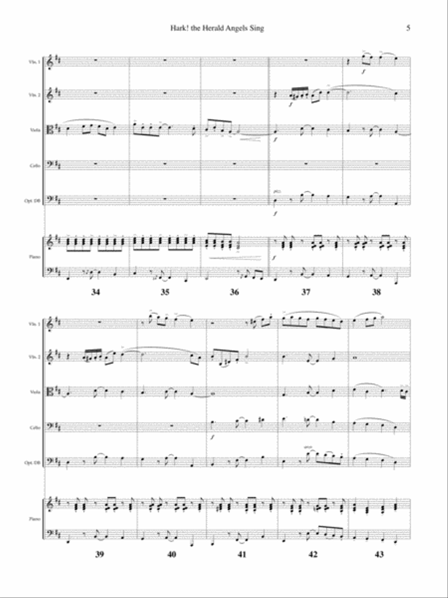 Creative Carols for String Quartet, Volume 2 String Quartet scores gallery preview page 5