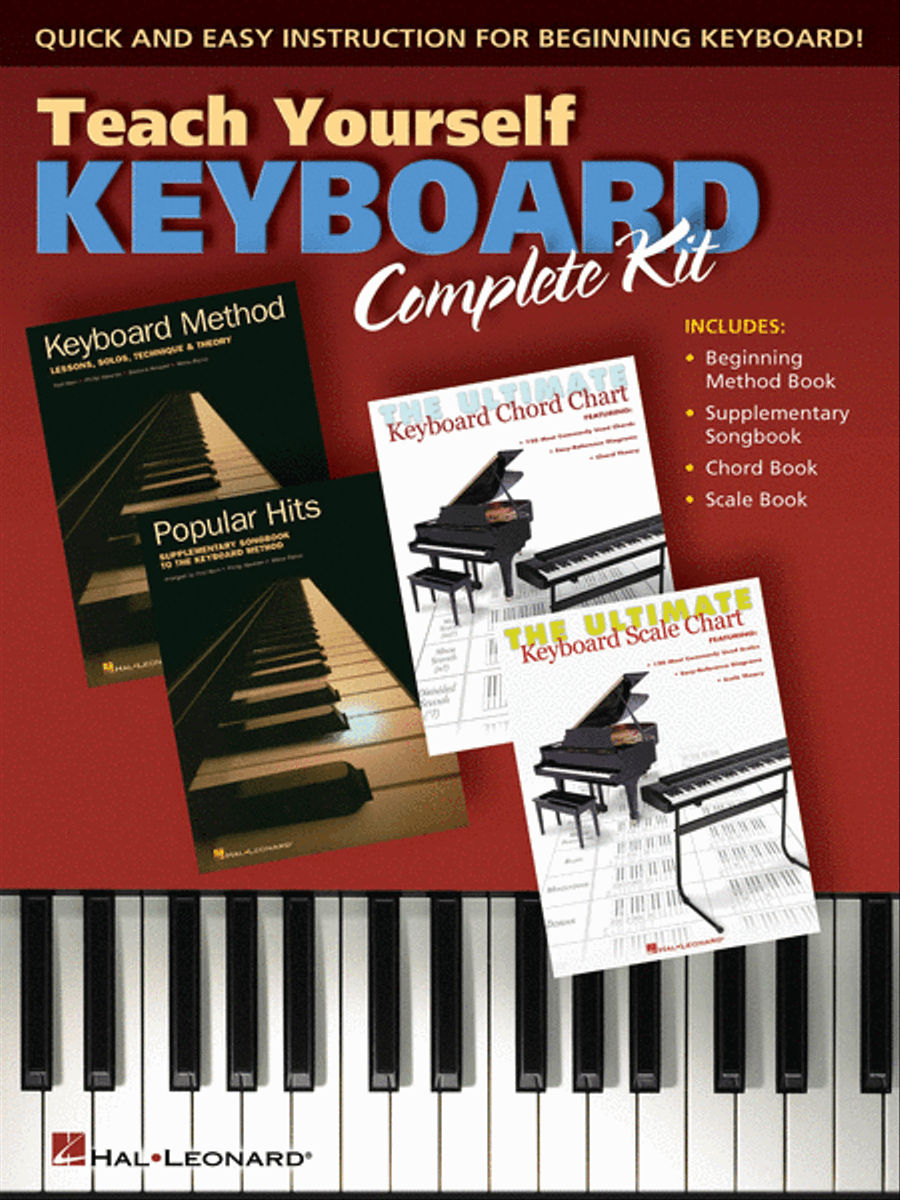 Teach Yourself Keyboard - Complete Kit by Barbara Kreader Piano Method - Sheet Music