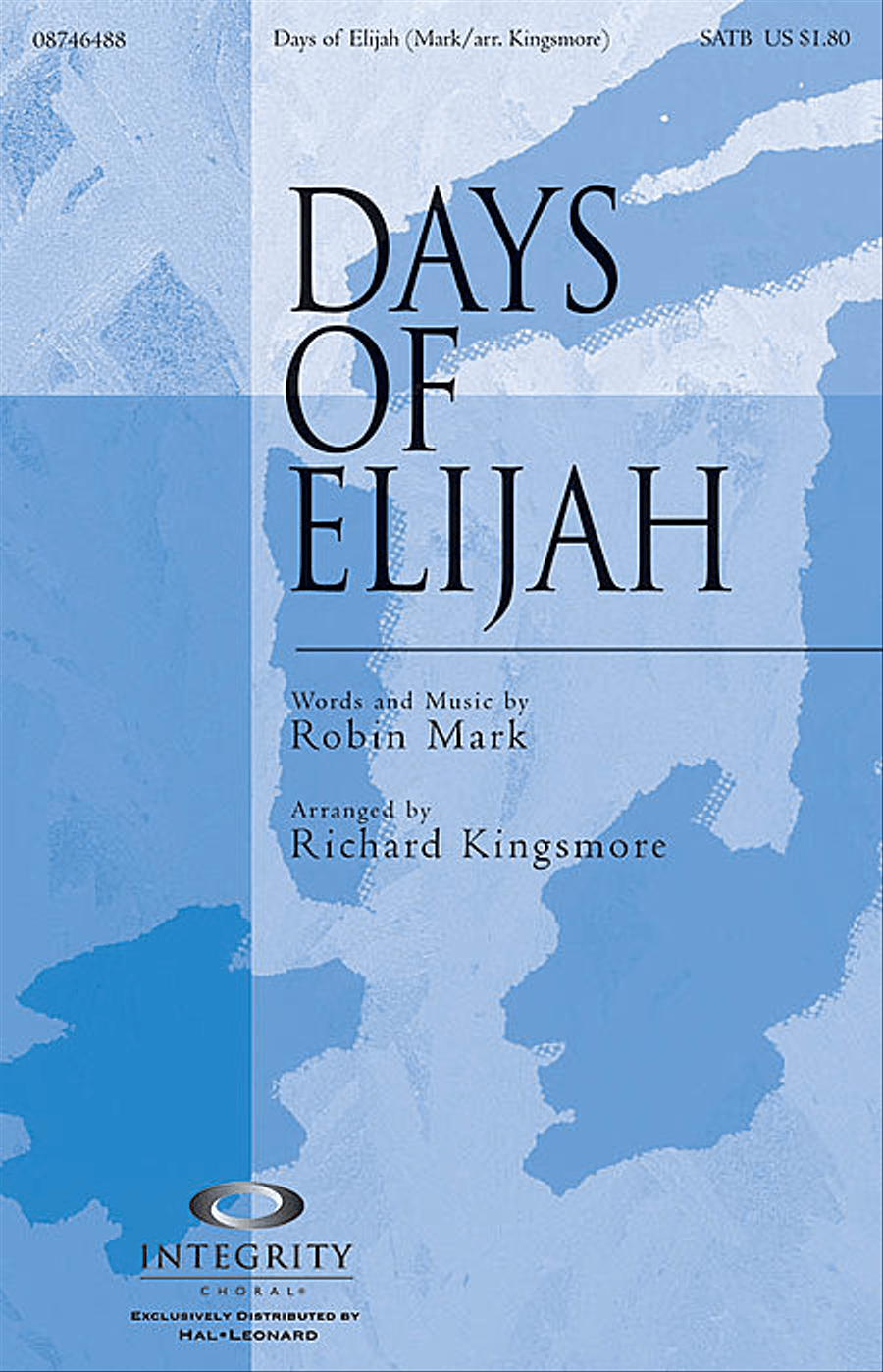 Days of Elijah Choir scores gallery preview page 1