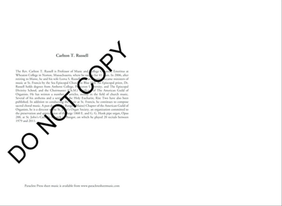 Thou Knowest, Lord 2-Part scores gallery preview page 3