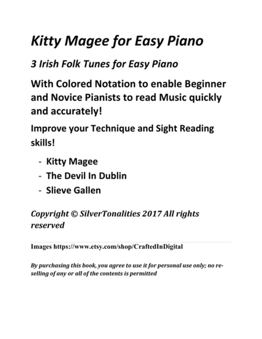 Kitty Magee for Easy Piano