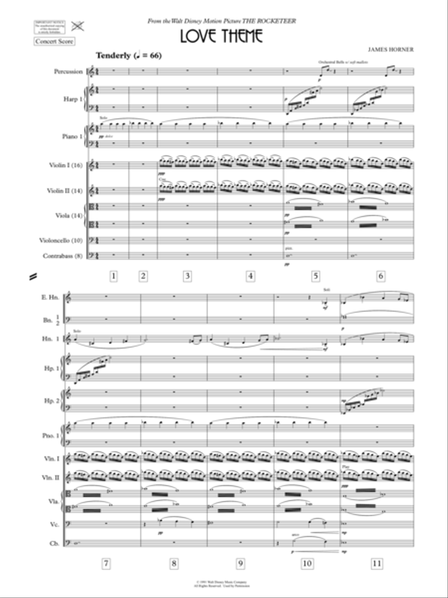 Jenny - Score Only Full Orchestra scores gallery preview page 3