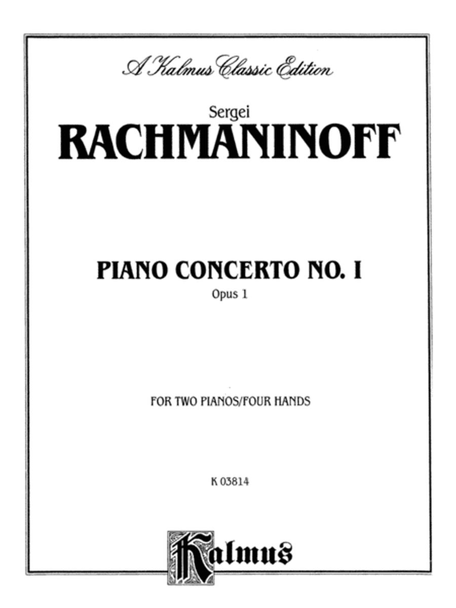 Piano Concerto No. 1 in F-sharp Minor, Op. 1