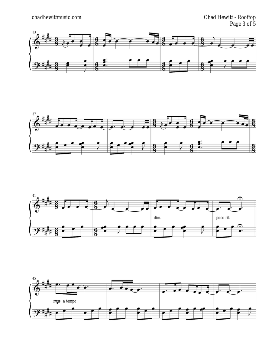 Rooftop Piano Method scores gallery preview page 3