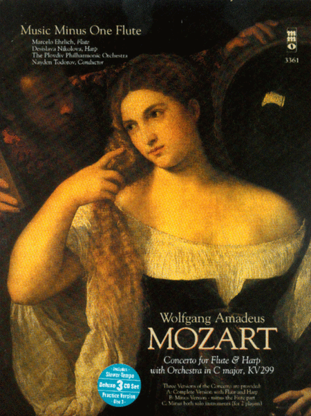 Wolfgang Amadeus Mozart: Concerto for Flute and Harp in C major, KV299 (3 CD set)