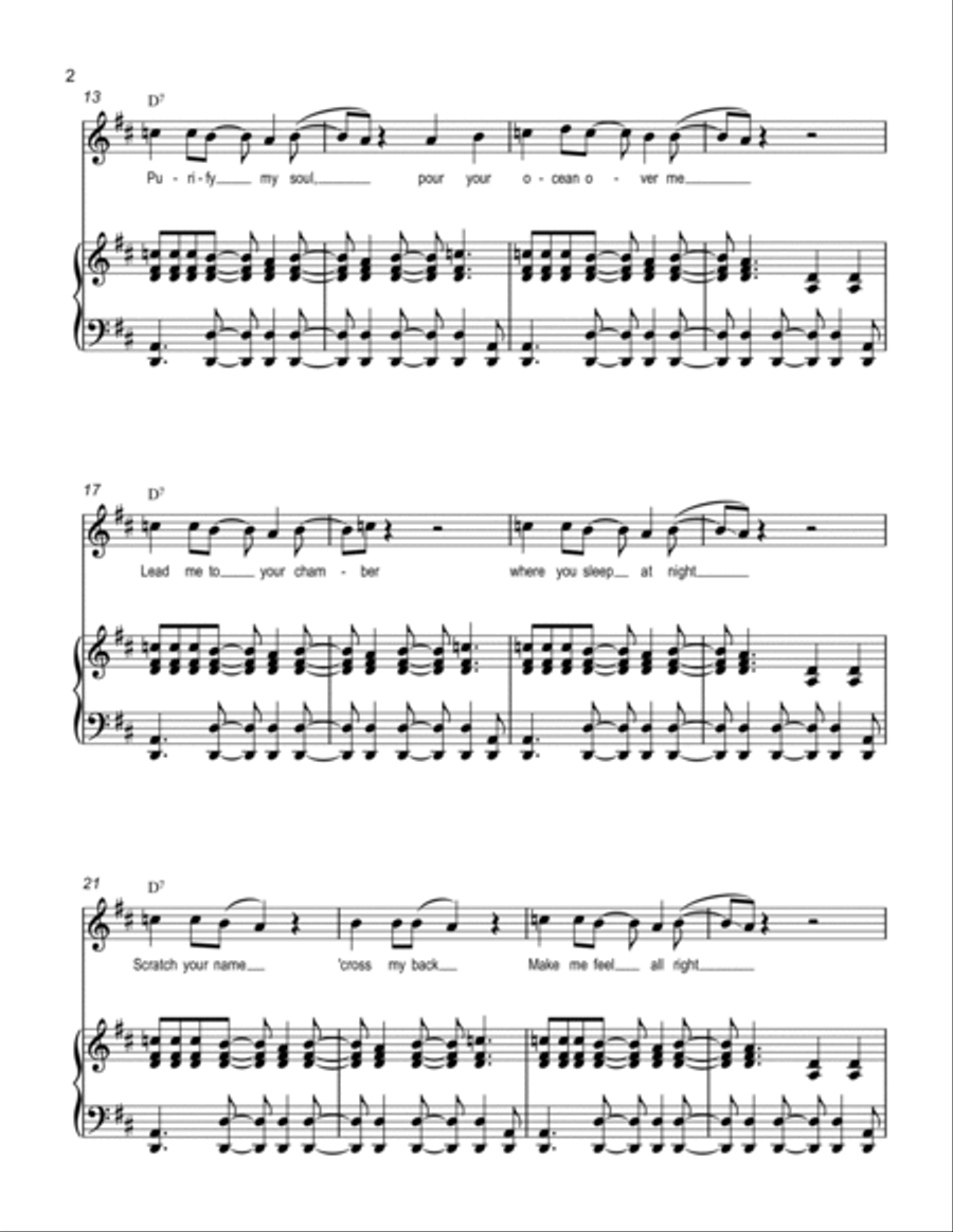 Pride & Joy Voice scores gallery preview page 2