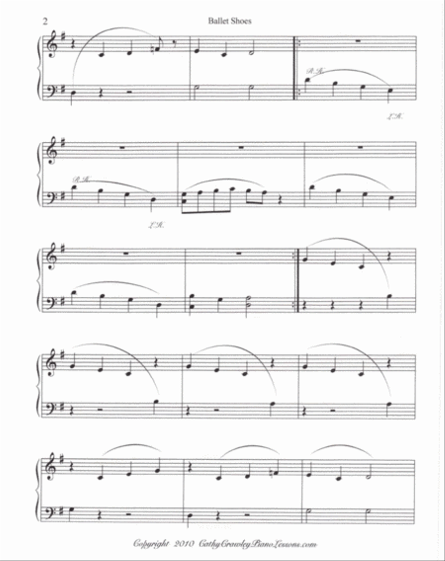Ballet Shoes Piano Method scores gallery preview page 2