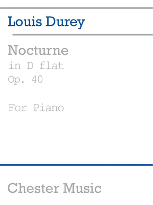 Nocturne in D-Flat, Op. 40