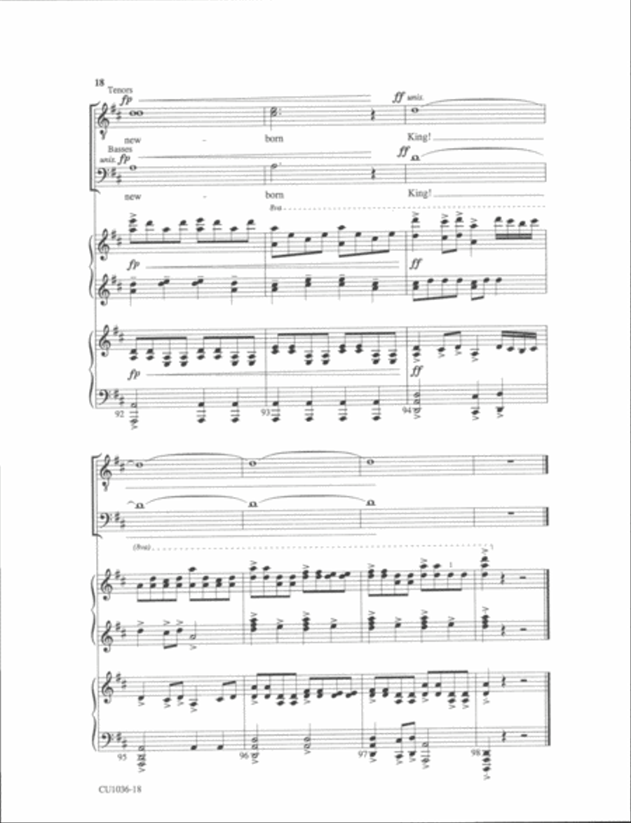 Angels from the Realms of Glory - TTBB TTBB scores gallery preview page 31