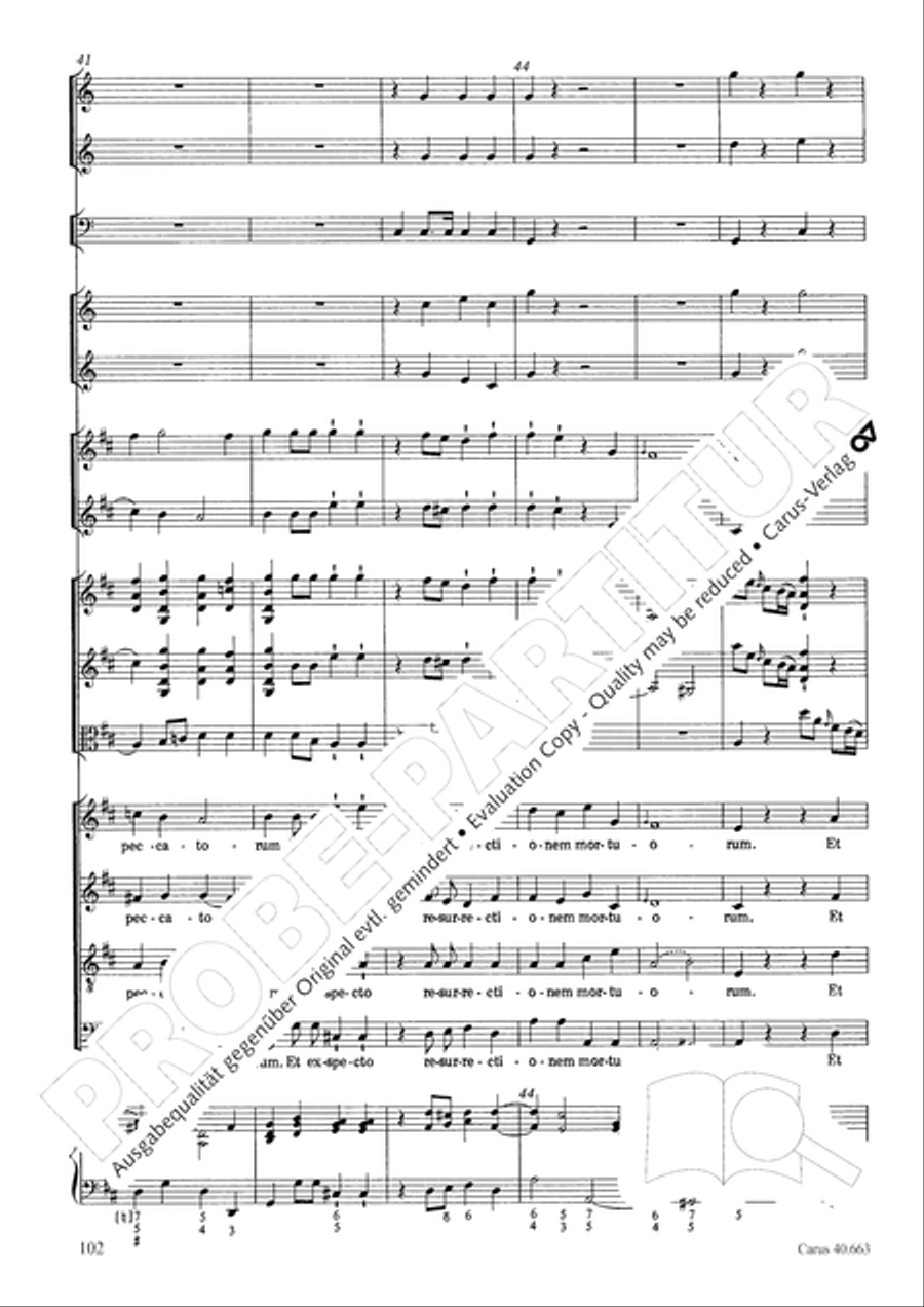 Mass in D minor (Missa in d) ATB scores gallery preview page 118