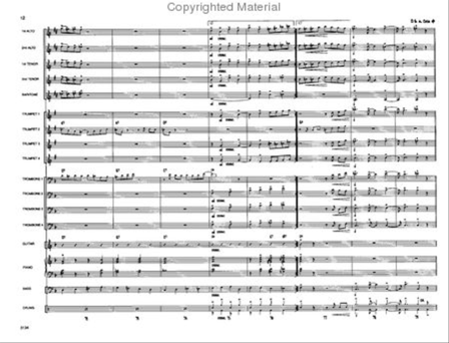Jazz-Me Blues Jazz Ensemble scores gallery preview page 11