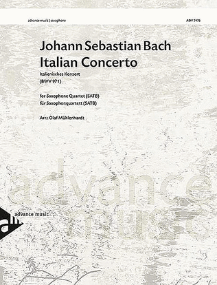 Book cover for Italian Concerto (BWV 971)