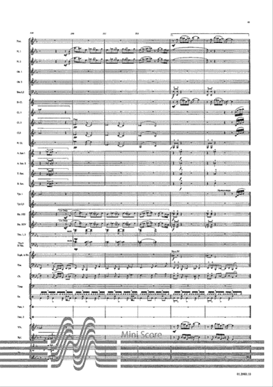 The Porgy and Bess Collection Concert Band scores gallery preview page 45