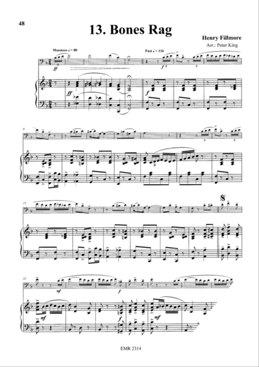 15 Rags Euphonium scores gallery preview page 15