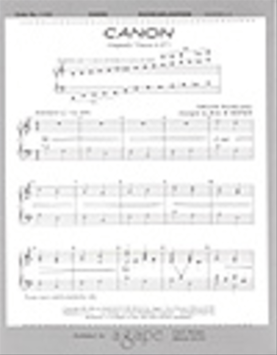 Canon 5-Octaves scores gallery preview page 1