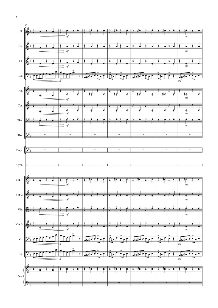 In the Hall of the Mountain King for School Orchestra Full Orchestra scores gallery preview page 2