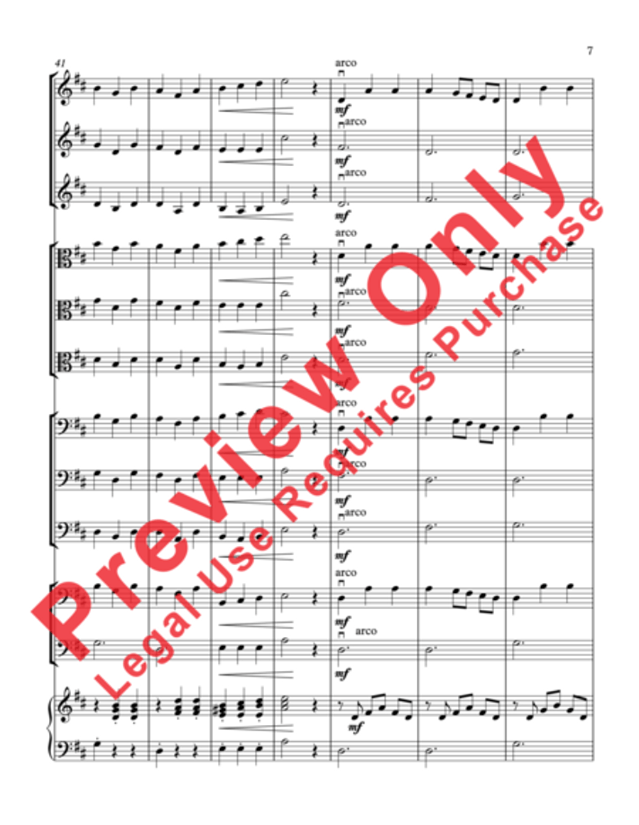 Lavender's Blue Lavender's Blue String Orchestra scores gallery preview page 10