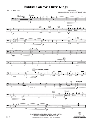 Fantasia on We Three Kings: 2nd Trombone
