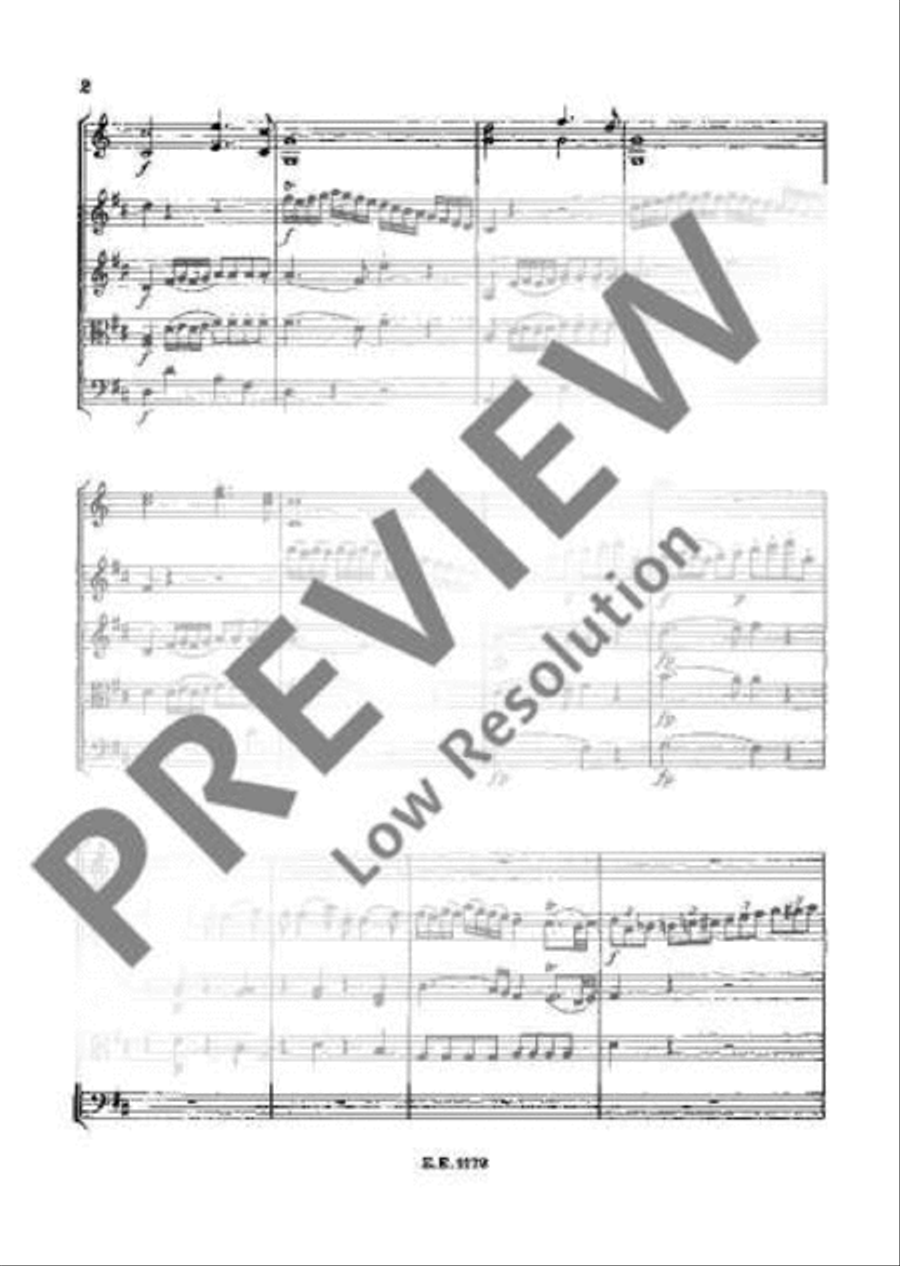 Divertimento No. 17 D major Horn scores gallery preview page 7