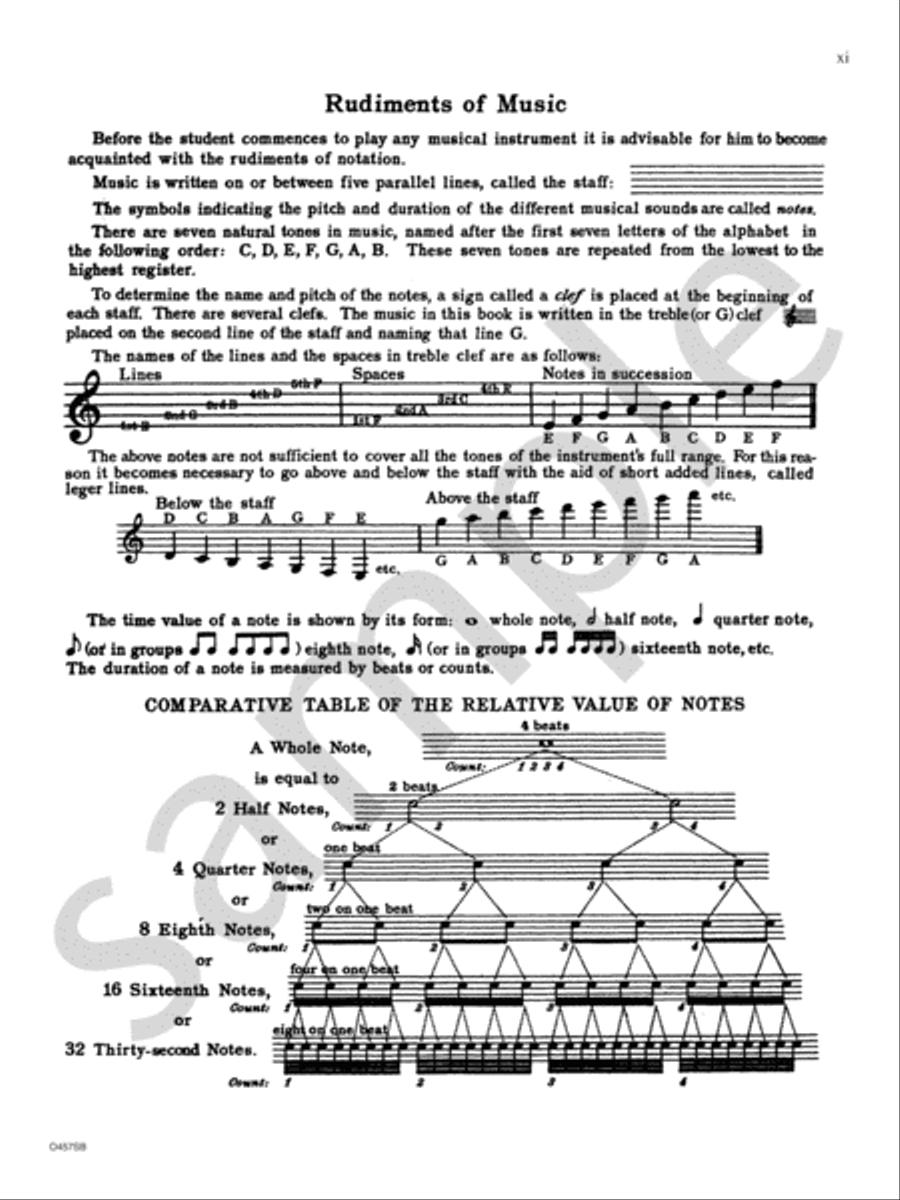 Grand Method For Trumpet Or Cornet Cornet scores gallery preview page 5