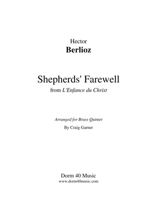 Shepherds' Farewell (from "The Childhood of Christ")