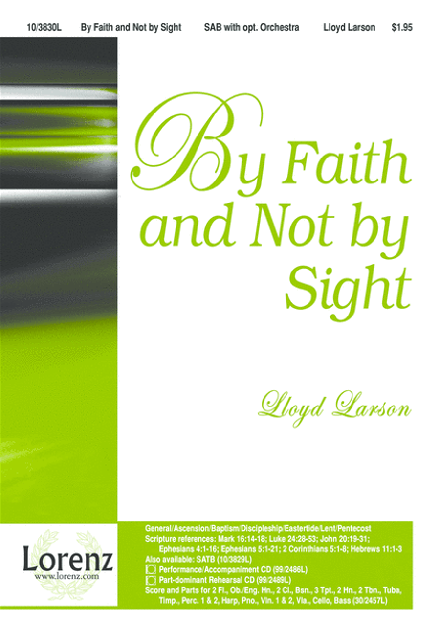By Faith and Not by Sight 3-Part scores gallery preview page 2