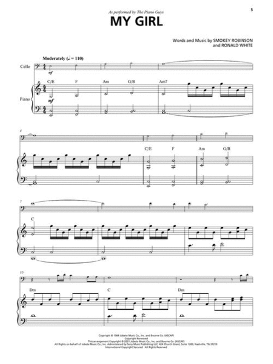 The Piano Guys – Chill Cello scores gallery preview page 5