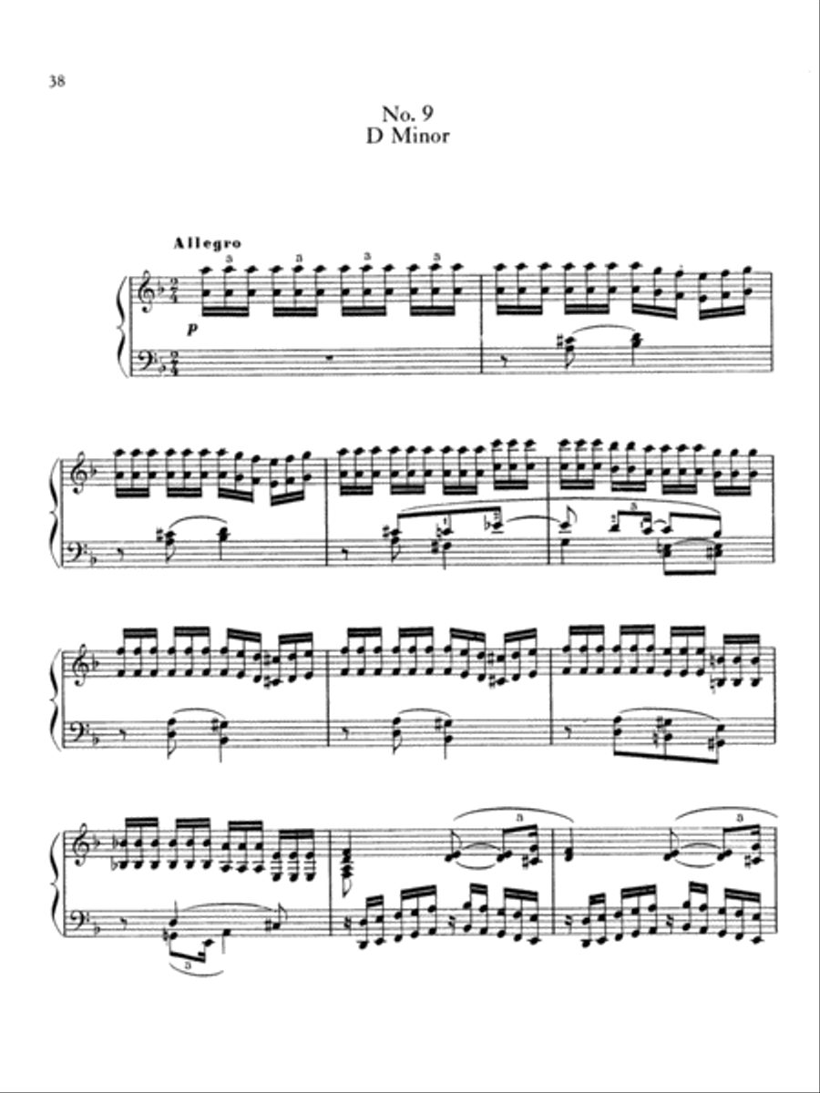 Moszkowski: Fifteen Études de Virtuosité, Op. 72 Piano Solo scores gallery preview page 1