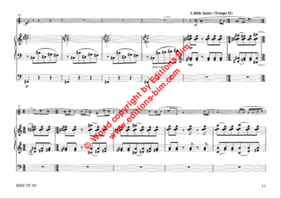 4 Themes on Paintings of Edward Munch Trumpet scores gallery preview page 8