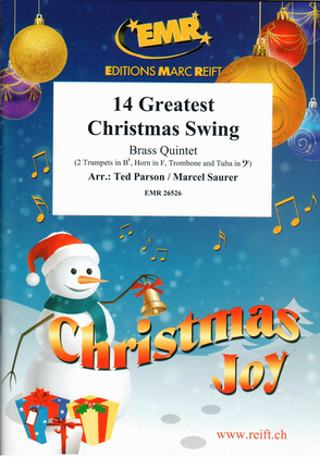 Book cover for 14 Greatest Christmas Swing