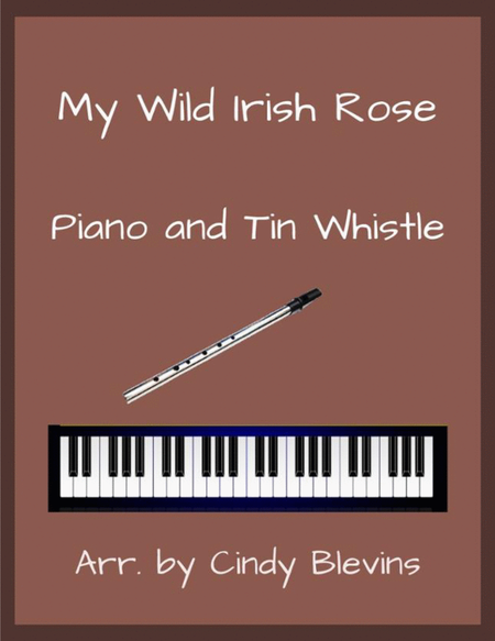 My Wild Irish Rose, Piano and Tin Whistle (D) image number null
