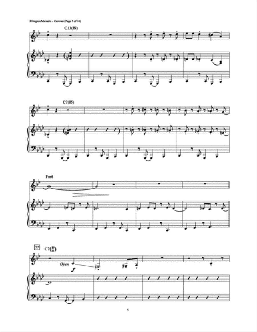 Caravan Small Ensemble scores gallery preview page 5