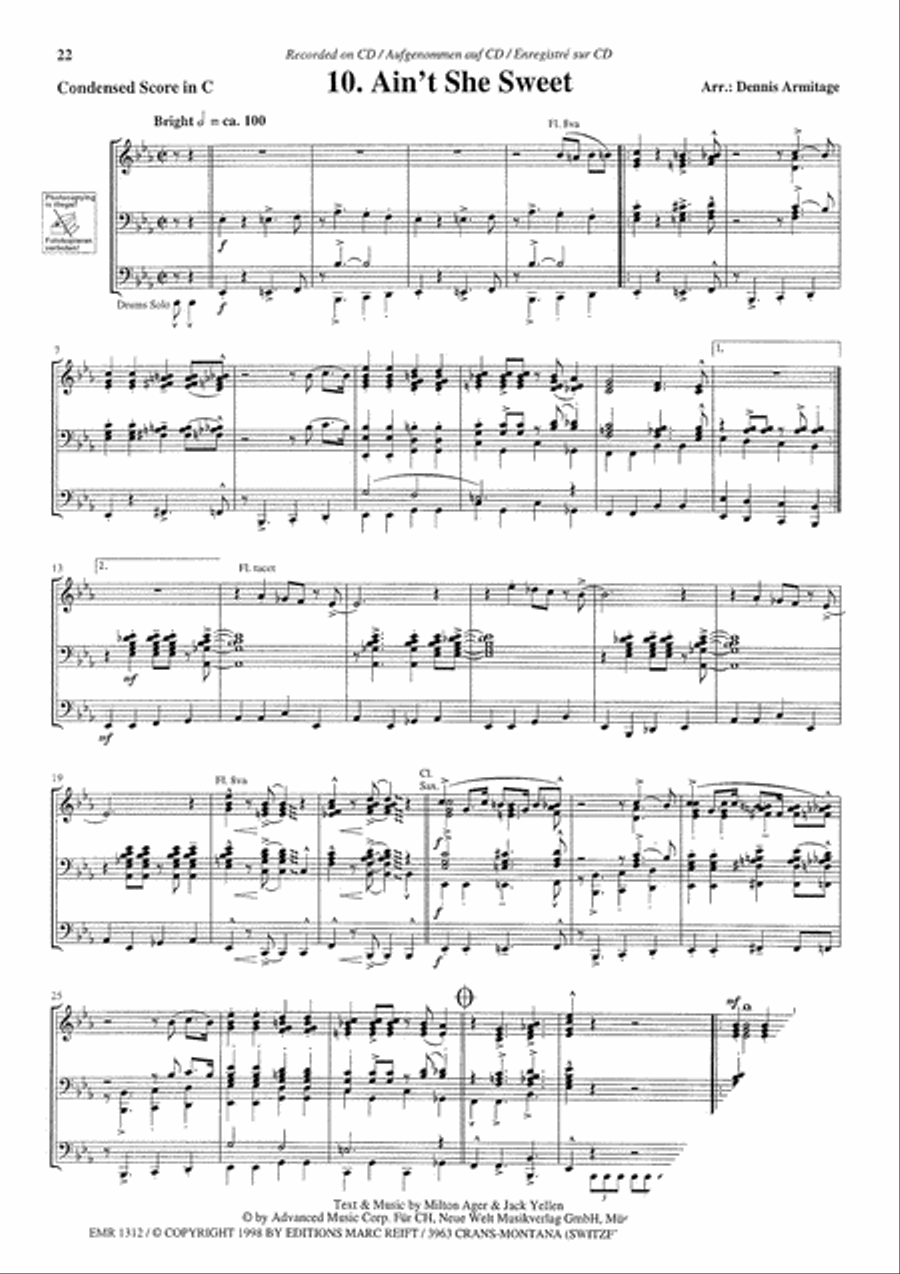 Swing Time Swing Time Concert Band scores gallery preview page 12