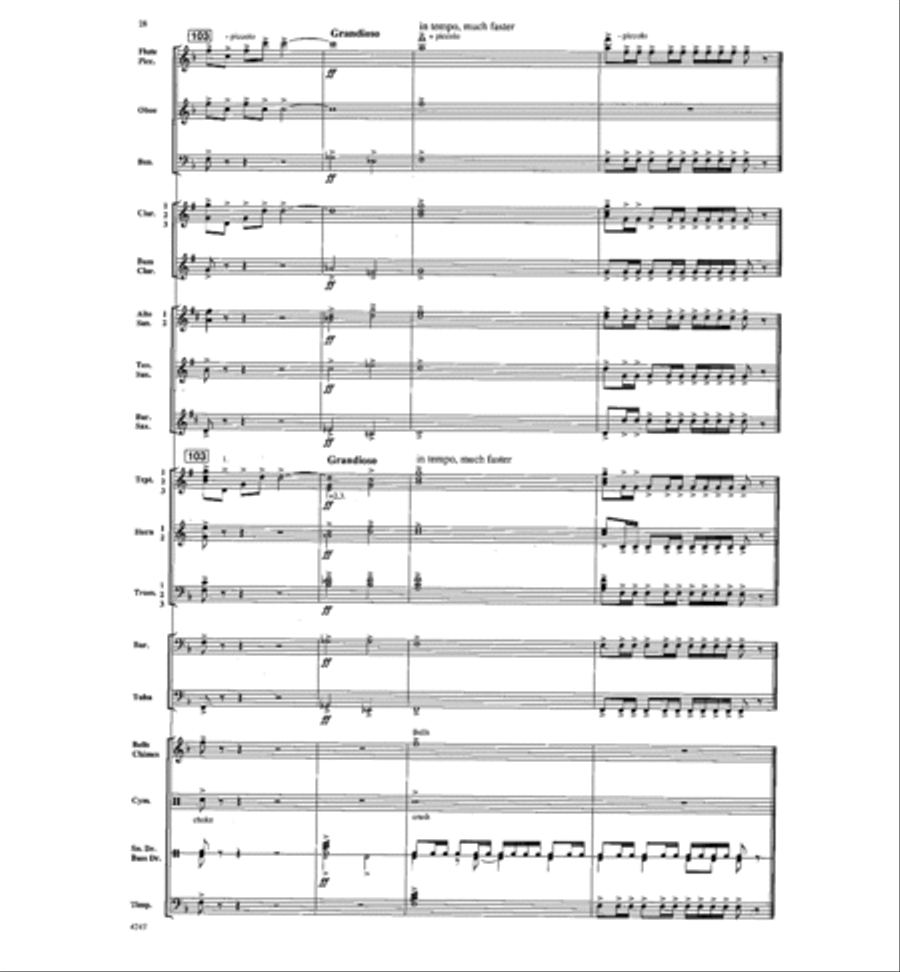 Encomium Concert Band scores gallery preview page 27