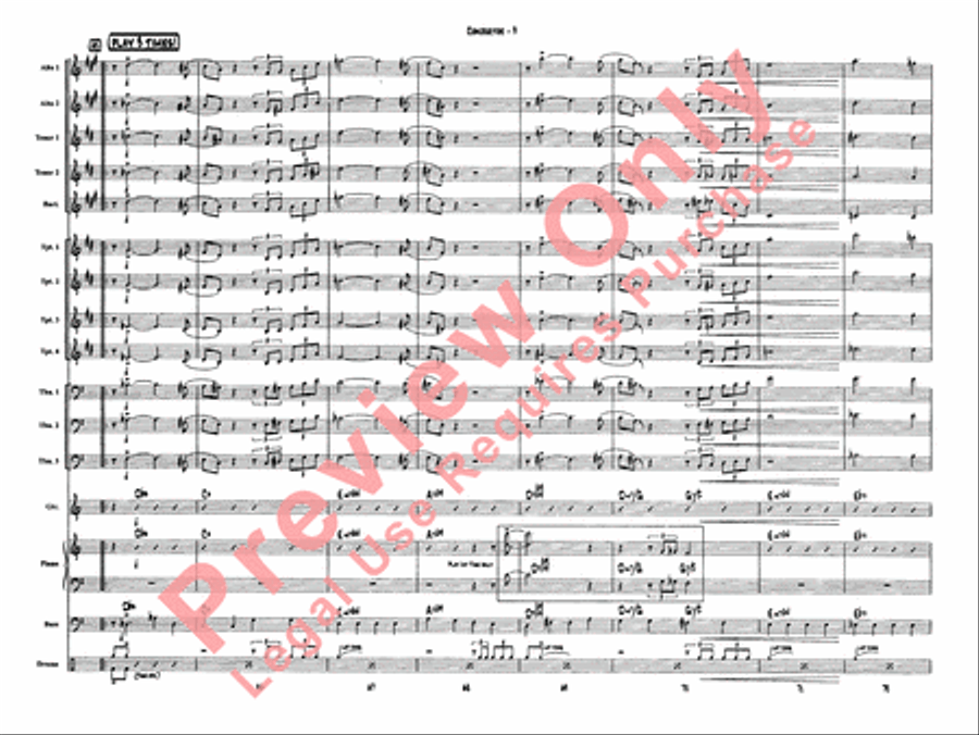 April in Paris April in Paris Jazz Ensemble scores gallery preview page 12