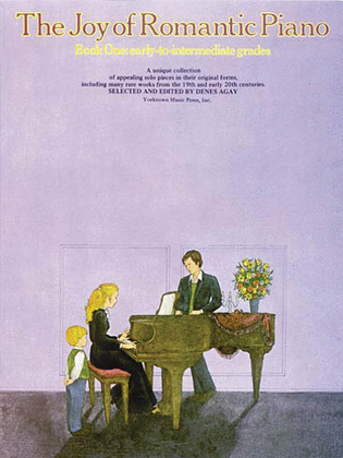 Book cover for The Joy of Romantic Piano - Book 1