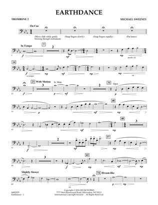 Earthdance - Trombone 2
