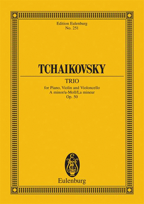 Book cover for Piano Trio A minor