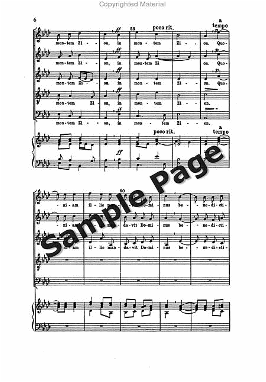 Hassler Hl Ecce Quam Bonum Mixed Choir scores gallery preview page 7