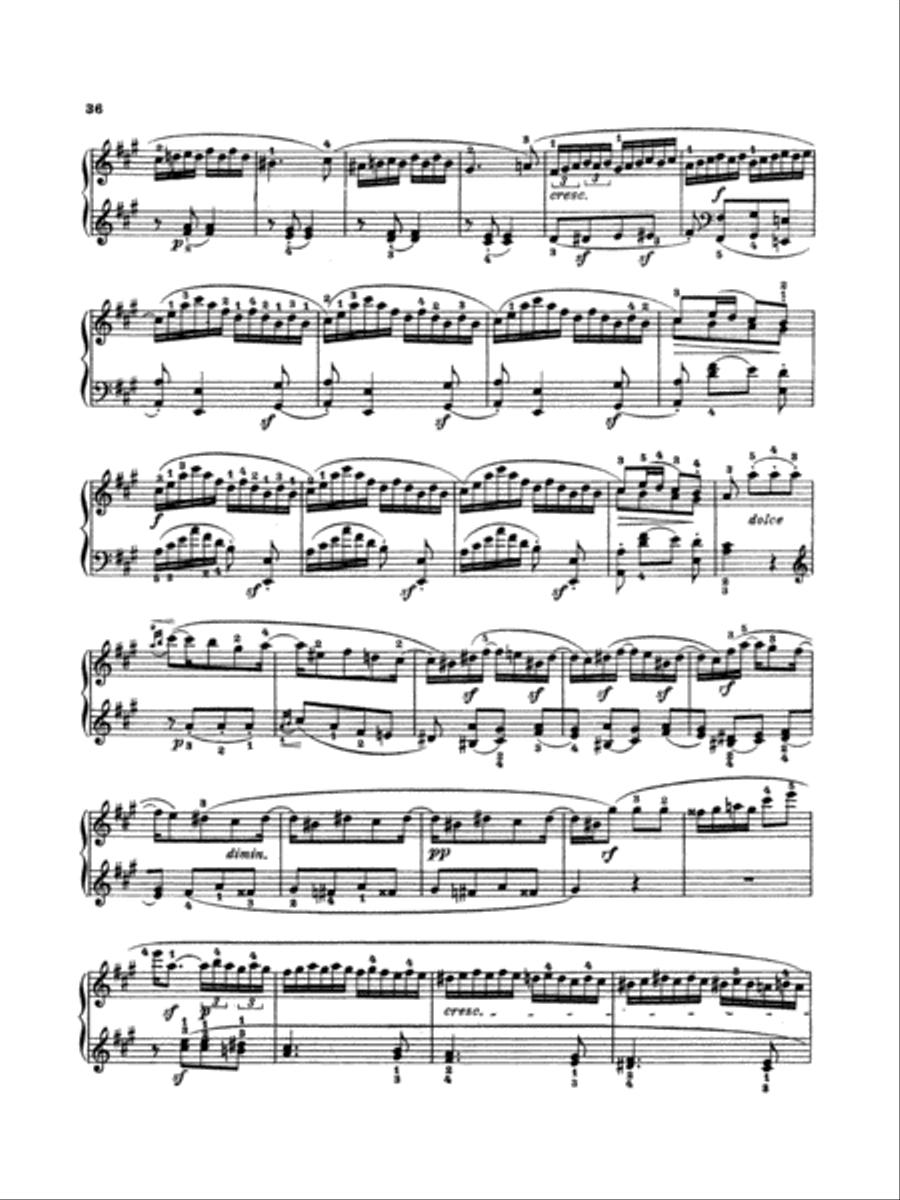 Clementi: Seven Sonatas (Volume I) Piano Solo scores gallery preview page 2