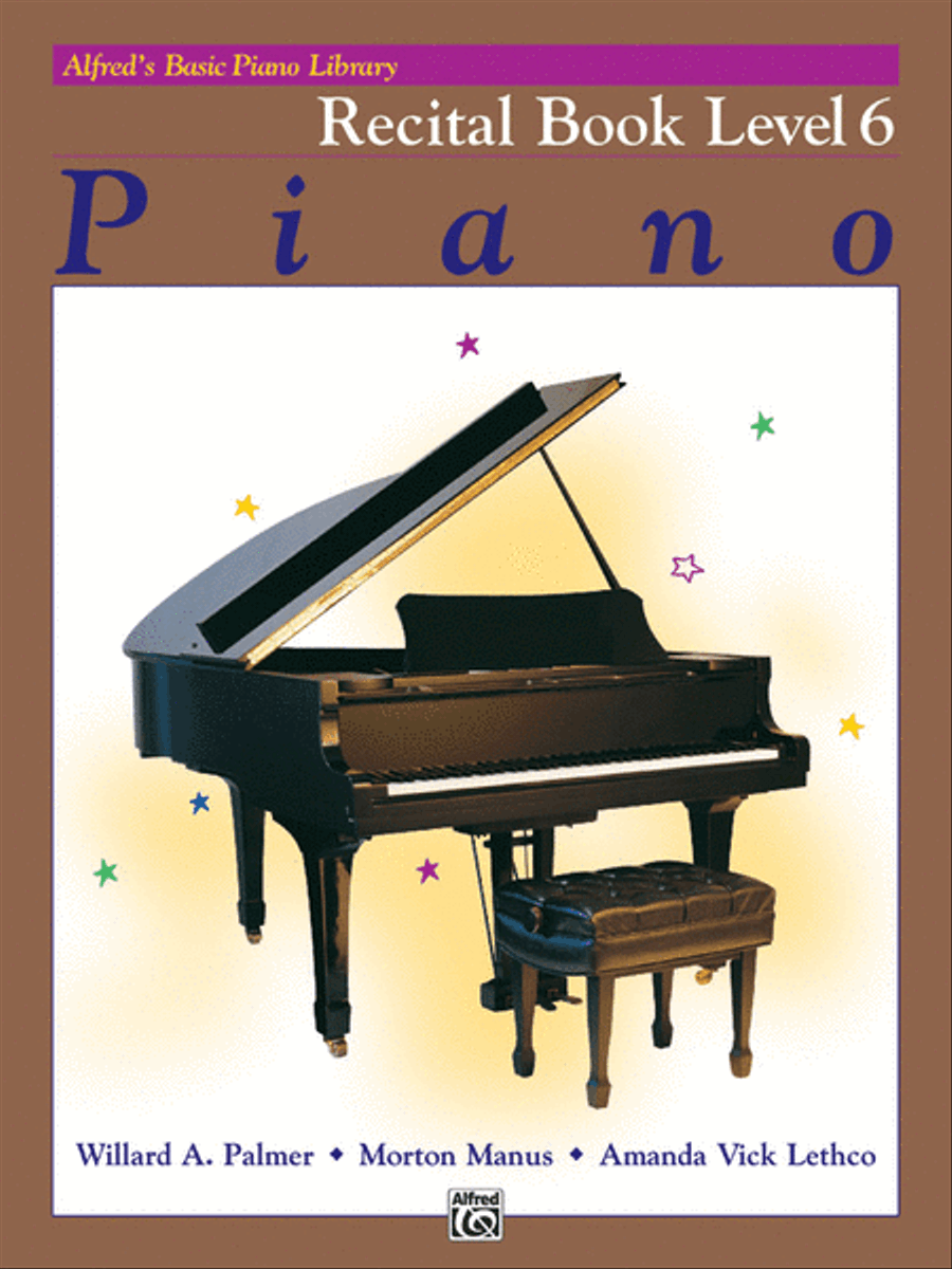 Alfred's Basic Piano Course Recital Book, Level 6 Piano Method scores gallery preview page 1