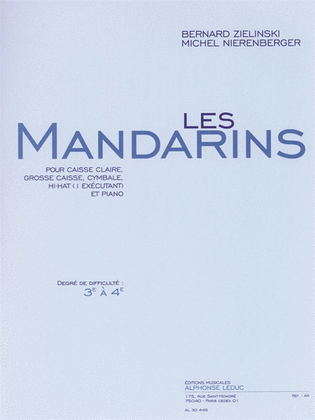 Les Mandarins (cycle 1 : Degre 3 A 4) (3'50'') Pour Caisse Claire, Gross