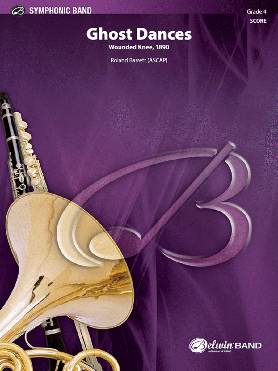 Ghost Dances Concert Band scores gallery preview page 1