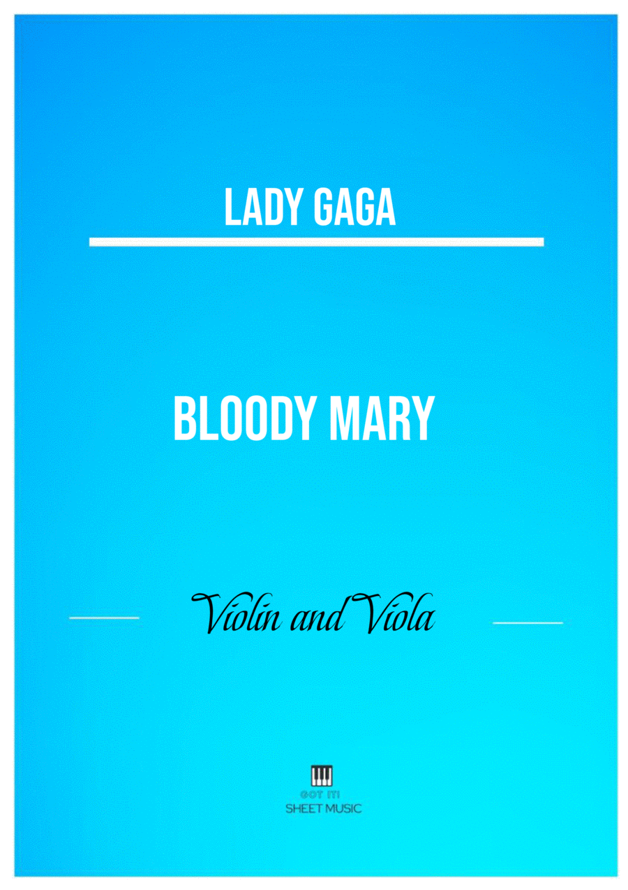 Bloody Mary String Duet scores gallery preview page 1