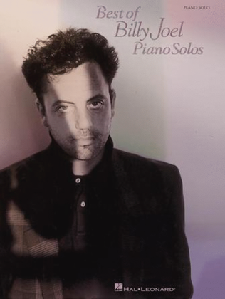 Book cover for Best of Billy Joel Piano Solos